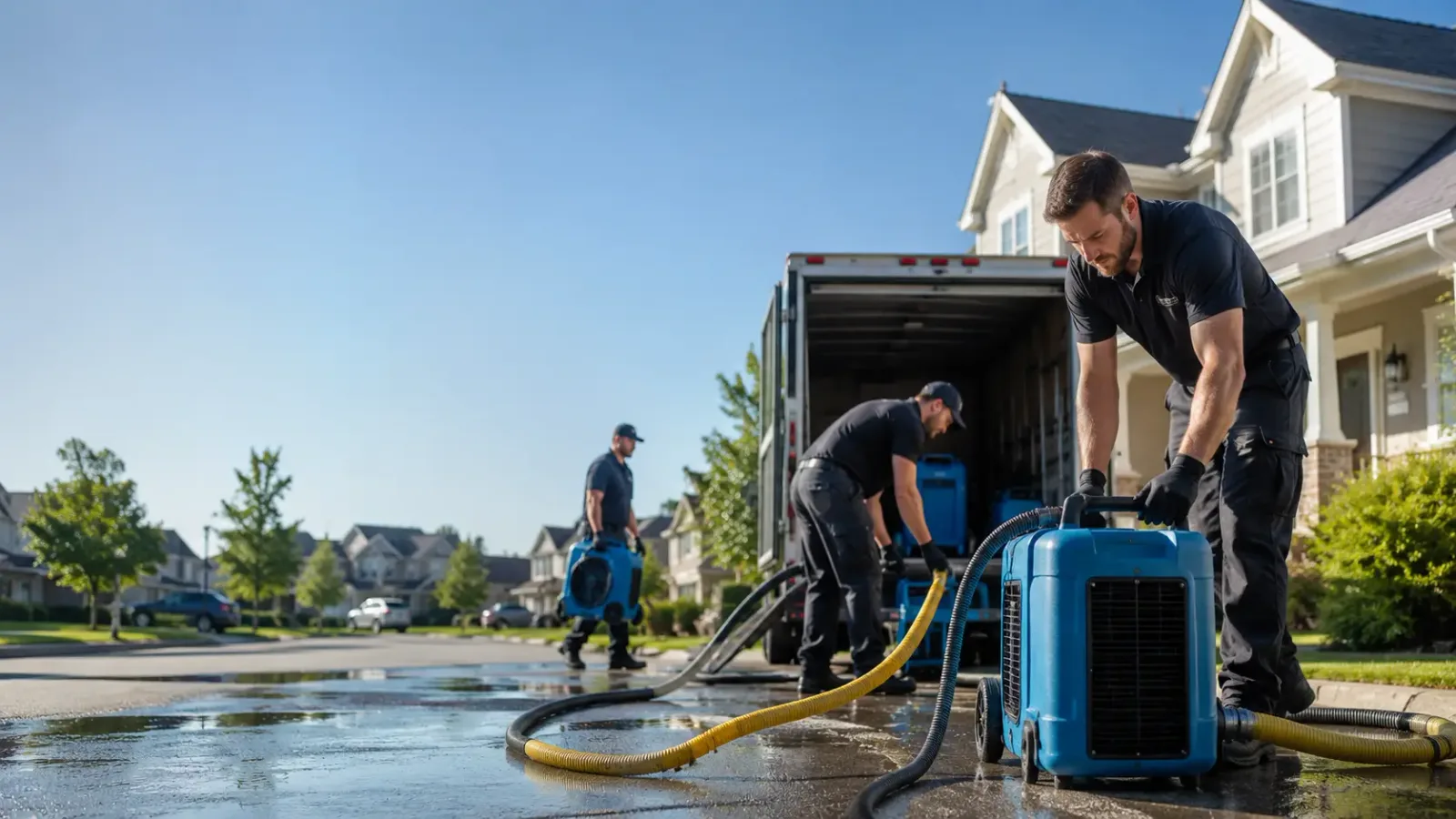 Water Damage Mitigation in Foss, OK